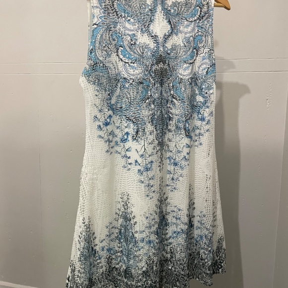 Two layers, romper dress, women size small, made in Italy by Froccella - Picture 6 of 8